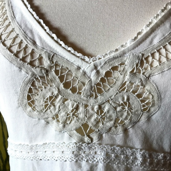 White Noa Noa English Tea Dress - Picture 5 of 7